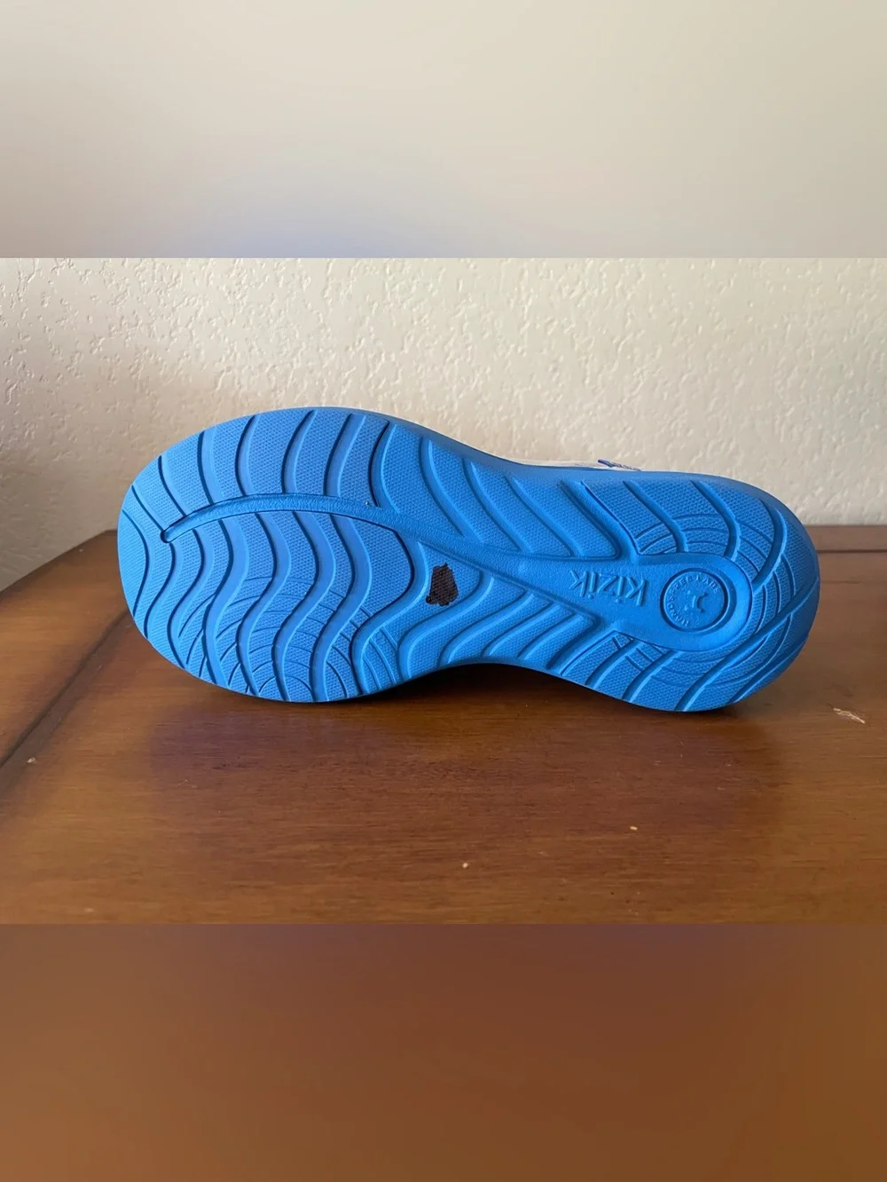 KIZIK Kids Athens 2 Hands-Free Grey & Blue Mesh Size 5 Youth